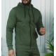Vīriešu haki džemperis Fill PK3080 - Rīcība Vīriešu haki džemperis Fill PK3080