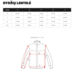 Vīriešu pelēka jaka Route