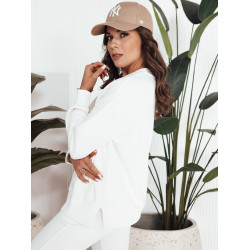 Sieviešu balts džemperis Femme Sieviešu balts džemperis Femme