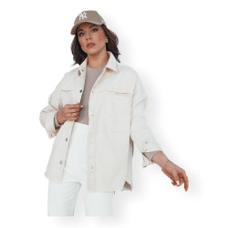 Sieviešu brūna džinsa jaka Damira Sieviešu brūna džinsa jaka Damira