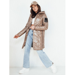 Sieviešu brūna jaka Perla Sieviešu brūna jaka Perla