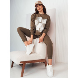 Sieviešu brūns džemperis Femme Sieviešu brūns džemperis Femme