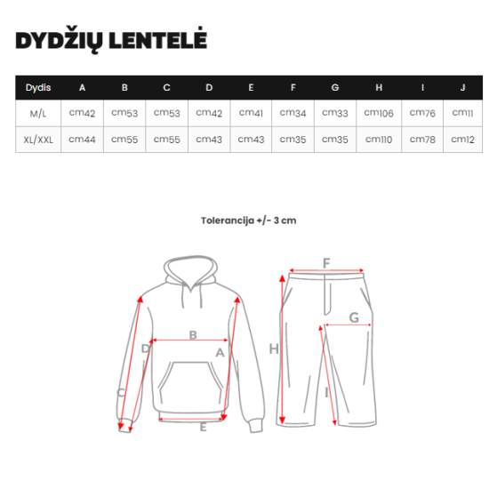 Sieviešu melns ikdienas komplekts Tiny O/XYS3225 - Sievietēm Sieviešu melns ikdienas komplekts Tiny O/XYS3225