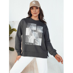 Sieviešu pelēks džemperis Femme Sieviešu pelēks džemperis Femme