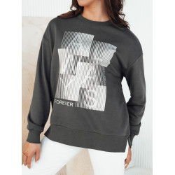 Sieviešu pelēks džemperis Femme Sieviešu pelēks džemperis Femme