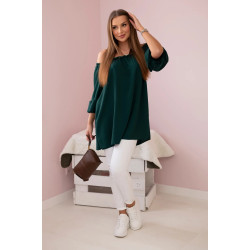 Sieviešu tumši zaļa blūze Lisa Sieviešu tumši zaļa blūze Lisa
