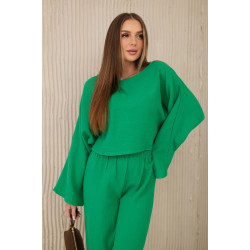 Sieviešu zaļais komplekts Sunny Sieviešu zaļais komplekts Sunny