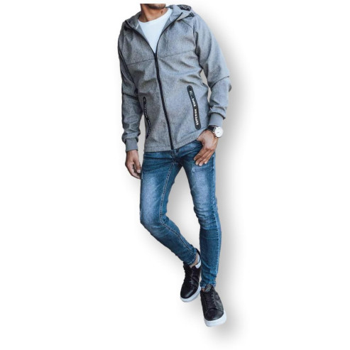 Softshell pelēka jaka vīriešiem Sofi TX4164