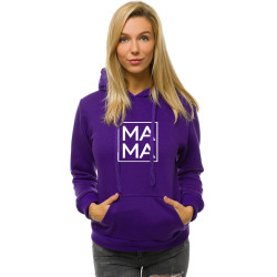 Sieviešu violets džemperis MAMA  Sieviešu violets džemperis MAMA