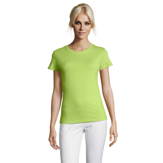 Sieviešu ābolu zaļš T-krekls Regent Women 01825 - T-krekls Sieviešu ābolu zaļš T-krekls Regent Women 01825
