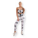 Women's white Fitness set