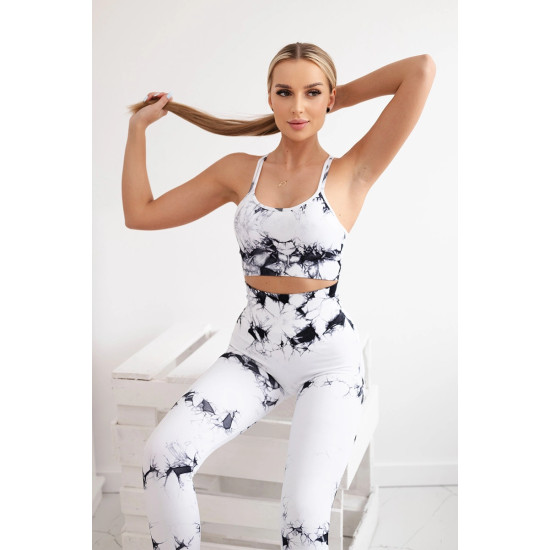 Damski biały zestaw Push Up 29302 - Dla kobiet Damski biały zestaw Push Up 29302