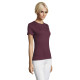 Sieviešu bordo krāsas T-krekls Regent Women 01825 - Vīriešiem Sieviešu bordo krāsas T-krekls Regent Women 01825
