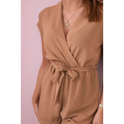 Sieviešu brūns kombinezons Nicolette Sieviešu brūns kombinezons Nicolette