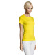 Sieviešu dzeltens T-krekls Regent Women 01825 - Vīriešiem Sieviešu dzeltens T-krekls Regent Women 01825