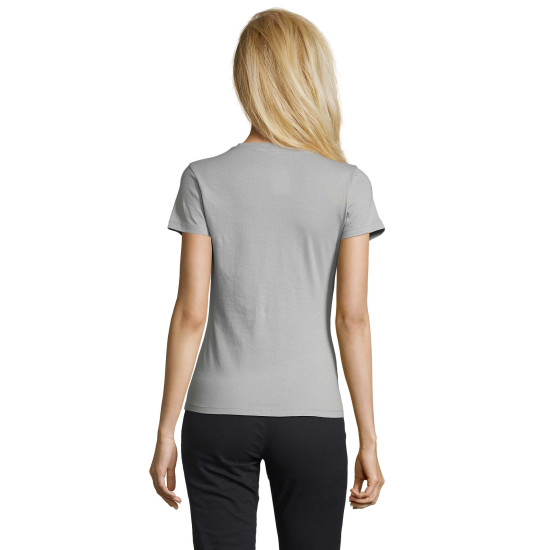 Sieviešu gaiši pelēks T-krekls Regent Women 01825 - Vīriešiem Sieviešu gaiši pelēks T-krekls Regent Women 01825