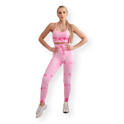 Sieviešu rozā Push Up komplekts Sieviešu rozā Push Up komplekts