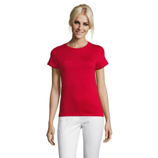 Sieviešu sarkans T-krekls Regent Women 01825 - Vīriešiem Sieviešu sarkans T-krekls Regent Women 01825