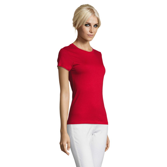 Sieviešu sarkans T-krekls Regent Women 01825 - Vīriešiem Sieviešu sarkans T-krekls Regent Women 01825