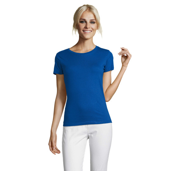 Sieviešu spilgti zils T-krekls Regent Women 01825 - T-krekls Sieviešu spilgti zils T-krekls Regent Women 01825