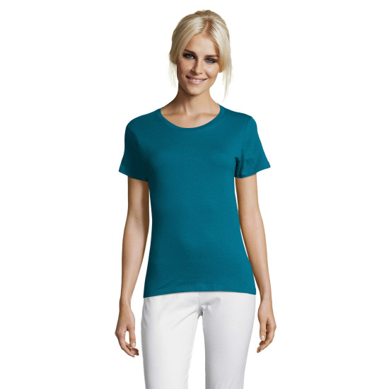 Sieviešu tirkīza T-krekls Regent Women 01825 - T-krekls Sieviešu tirkīza T-krekls Regent Women 01825