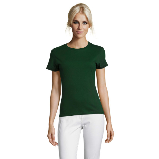 Sieviešu tumši zaļš T-krekls Regent Women 01825 - T-krekls Sieviešu tumši zaļš T-krekls Regent Women 01825