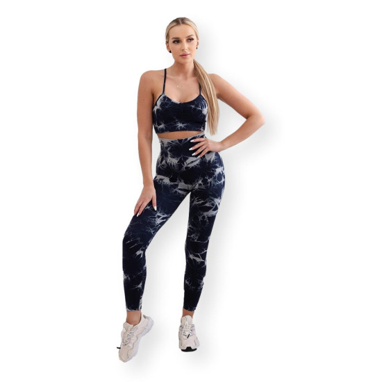 Women's dark blue Fitness set 29317 - For women Women's dark blue Fitness set 29317