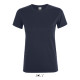 Sieviešu tumši zils T-krekls Regent Women 01825 - T-krekls Sieviešu tumši zils T-krekls Regent Women 01825