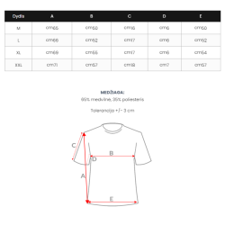 Vīriešu pelēks T-krekls Dad (melns)
