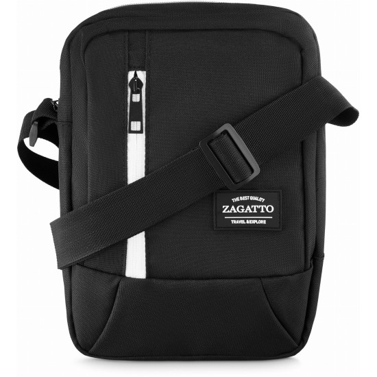 Men's black handbag Boren ZG754 - Accessories Men's black handbag Boren ZG754
