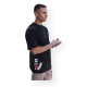Men's black T-shirt Wild RX5531 - T-shirt Men's black T-shirt Wild RX5531