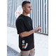 Men's black T-shirt Wild RX5531 - T-shirt Men's black T-shirt Wild RX5531