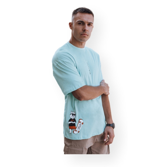 Vīriešu piparmētru T-krekls Wild RX5509 - T-krekls Vīriešu piparmētru T-krekls Wild RX5509