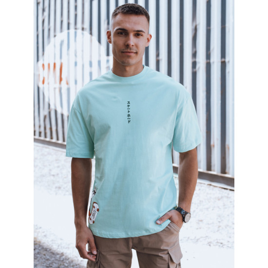 Vīriešu piparmētru T-krekls Wild RX5509 - T-krekls Vīriešu piparmētru T-krekls Wild RX5509