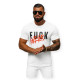 Biały t-shirt męski Forever O/T1267/1 - Koszulka Biały t-shirt męski Forever O/T1267/1
