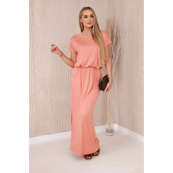 Linda kleita aprikožu krāsā Linda kleita aprikožu krāsā