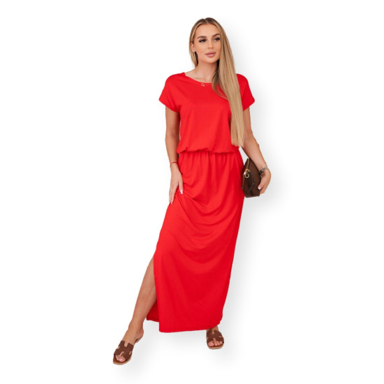 Czerwona sukienka Linda 29600 - Dla kobiet Czerwona sukienka Linda 29600