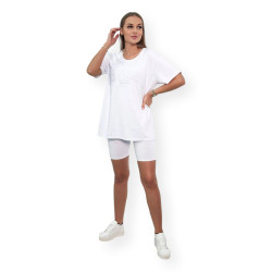 Sieviešu balts komplekts Korina Sieviešu balts komplekts Korina