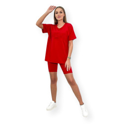 Sieviešu sarkanais komplekts Korina Sieviešu sarkanais komplekts Korina