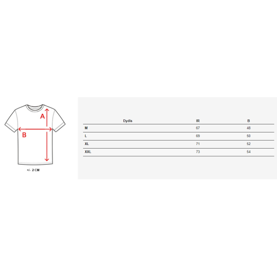 Vīriešu balts T-krekls Dimensional RX5556 - T-krekls Vīriešu balts T-krekls Dimensional RX5556