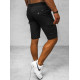 Miesten mustat chinot shortsit Kolin NB/MP0188N - Lyhytelokuvat | Sillat Miesten mustat chinot shortsit Kolin NB/MP0188N