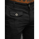 Miesten mustat chinot shortsit Kolin NB/MP0188N - Lyhytelokuvat | Sillat Miesten mustat chinot shortsit Kolin NB/MP0188N