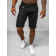 Miesten mustat chinot shortsit Kolin NB/MP0188N - Lyhytelokuvat | Sillat Miesten mustat chinot shortsit Kolin NB/MP0188N