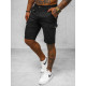 Miesten mustat chinot shortsit Kolin NB/MP0188N - Lyhytelokuvat | Sillat Miesten mustat chinot shortsit Kolin NB/MP0188N