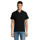 Vīriešu melns polo krekliņš Summer PK11342 - T-krekls Vīriešu melns polo krekliņš Summer PK11342