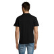 Vīriešu melns polo krekliņš Summer PK11342 - T-krekls Vīriešu melns polo krekliņš Summer PK11342