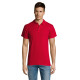 Vīriešu sarkans polo krekls Summer PK11342 - T-krekls Vīriešu sarkans polo krekls Summer PK11342