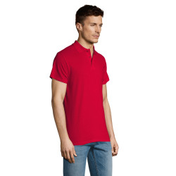 Vīriešu sarkans polo krekls Summer Vīriešu sarkans polo krekls Summer