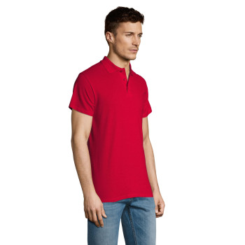 Vīriešu sarkans polo krekls Summer