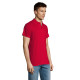 Vīriešu sarkans polo krekls Summer PK11342 - T-krekls Vīriešu sarkans polo krekls Summer PK11342